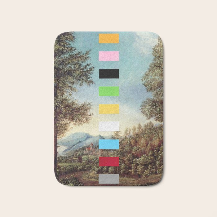 Danube Landscape Bath Mat Gallery Image 1