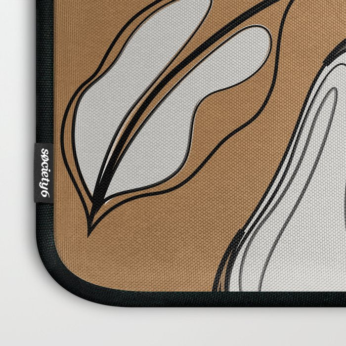 Line Art Pears 7 Laptop Sleeve Gallery Image 3