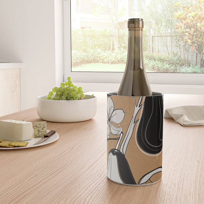 Line Art Pears 7 Wine Chiller Gallery Image 4