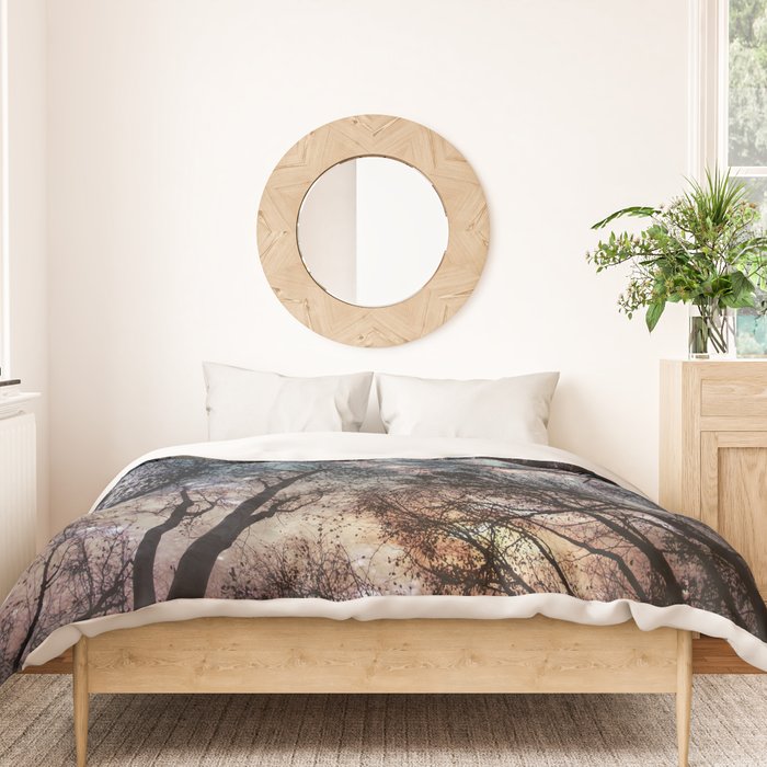 Starry Sky in the Forest Duvet Cover Gallery Image 3