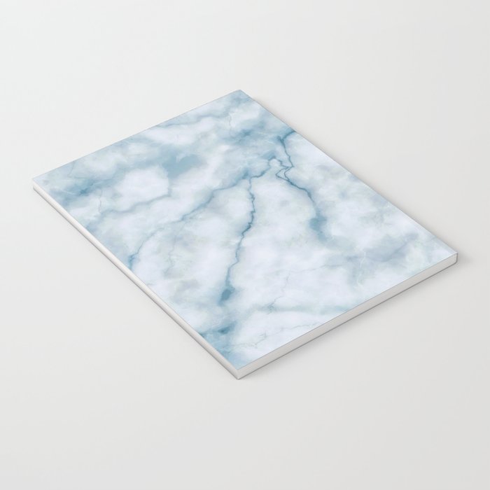 Light blue marble texture Notebook Gallery Image 3