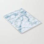 Light blue marble texture Notebook Gallery Image 3