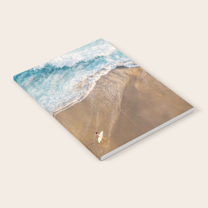 The Surfer and The Ocean Notebook Gallery Image 2