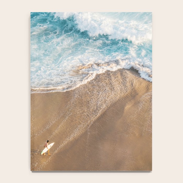 The Surfer and The Ocean Notebook Gallery Image 4
