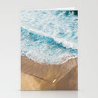 The Surfer and The Ocean Stationery Card Gallery Image 2