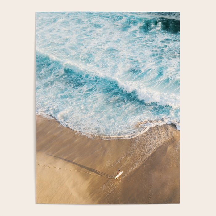 The Surfer and The Ocean Poster Gallery Image 4