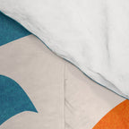 Teal Garden Sunset Comforter Gallery Image 4