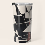 Modern Abstract Shapes 104 Travel Mug Gallery Image 3