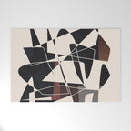 Modern Abstract Shapes 104 Welcome Mat Gallery Image 1