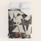 Modern Abstract Shapes 104 Comforter Gallery Image 6