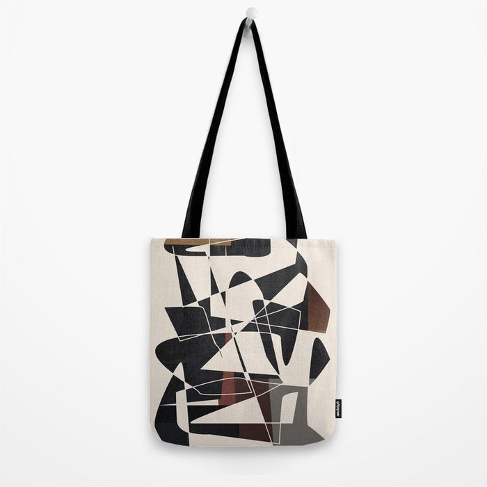 Modern Abstract Shapes 104 Tote Bag Gallery Image 2