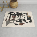 Modern Abstract Shapes 104 Rug Gallery Image 1