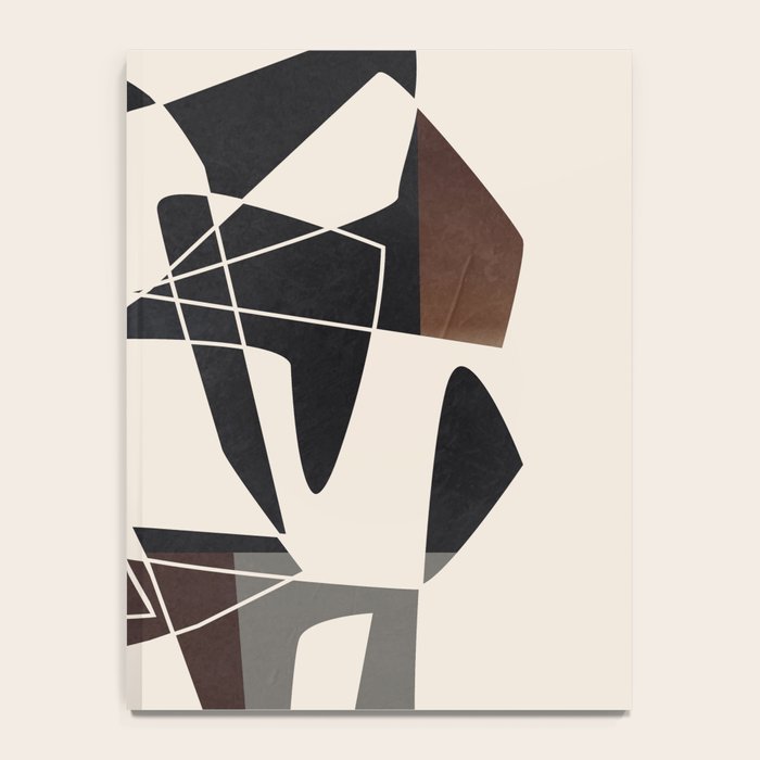 Modern Abstract Shapes 104 Notebook Gallery Image 4
