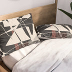 Modern Abstract Shapes 104 Pillow Sham Gallery Image 2
