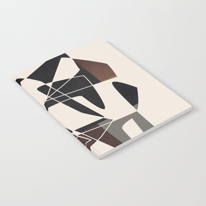 Modern Abstract Shapes 104 Notebook Gallery Image 2