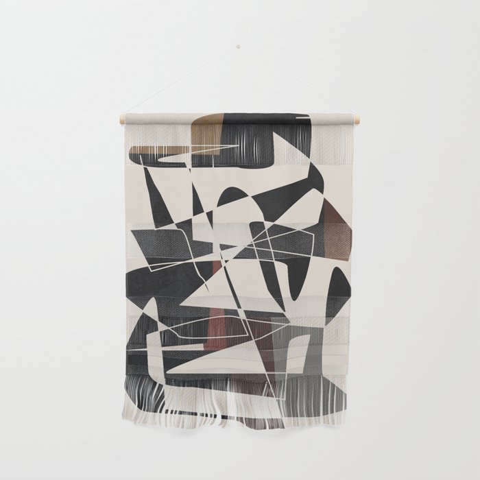 Modern Abstract Shapes 104 Wall Hanging Gallery Image 1