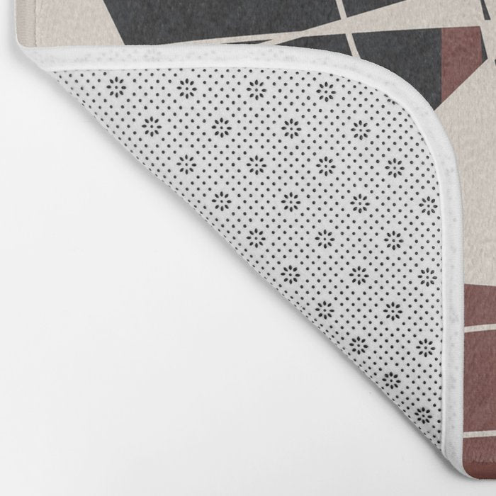Modern Abstract Shapes 104 Bath Mat Gallery Image 2