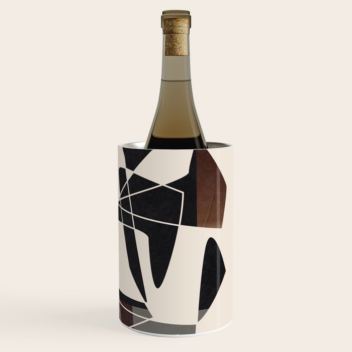Modern Abstract Shapes 104 Wine Chiller Gallery Image 3