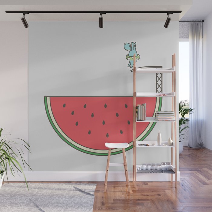 Watermelon Dive Wall Mural Gallery Image 1