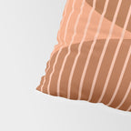 Abstraction Shapes 17 in Terracotta Shades (Moon Phase Abstract)  Pillow Sham Gallery Image 4