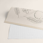 Peaches - Line Art 2 Wrapping Paper Gallery Image 2