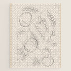 Peaches - Line Art 2 Jigsaw Puzzle Gallery Image 1