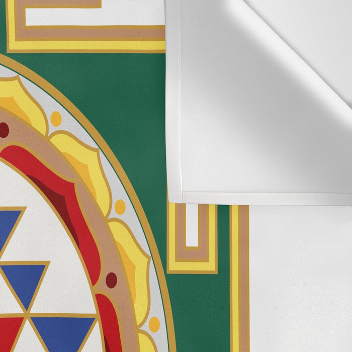 Sri Yantra colored Wall Tapestry Gallery Image 3