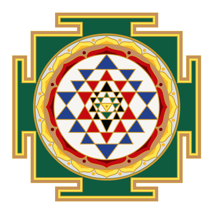 Sri Yantra colored Coffee Mug Gallery Image 2