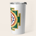 Sri Yantra colored Travel Mug Gallery Image 2