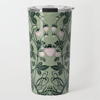 Birds and Snails with Strawberries Travel Mug Gallery Image 1
