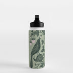 Birds and Snails with Strawberries Water Bottle Gallery Image 3
