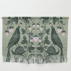 Birds and Snails with Strawberries Wall Hanging Gallery Image 1