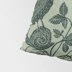 Birds and Snails with Strawberries Pillow Sham Gallery Image 4