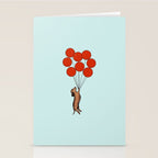 I Believe I Can Fly Dachshund Stationery Card Gallery Image 2