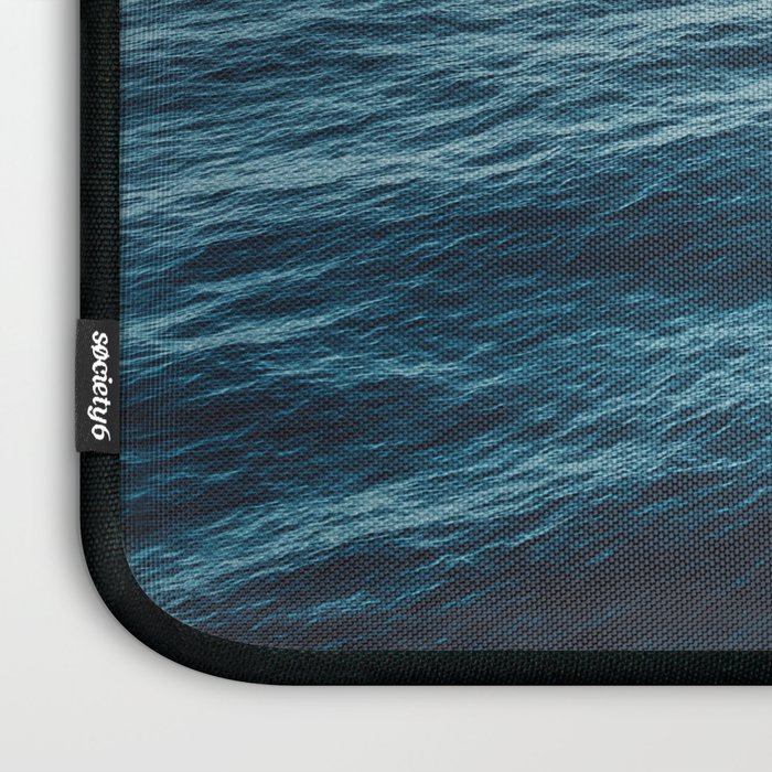ocean, water, blue sky  -  horizon over water - seascape photography Laptop Sleeve Gallery Image 3
