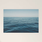 ocean, water, blue sky  -  horizon over water - seascape photography Welcome Mat Gallery Image 1