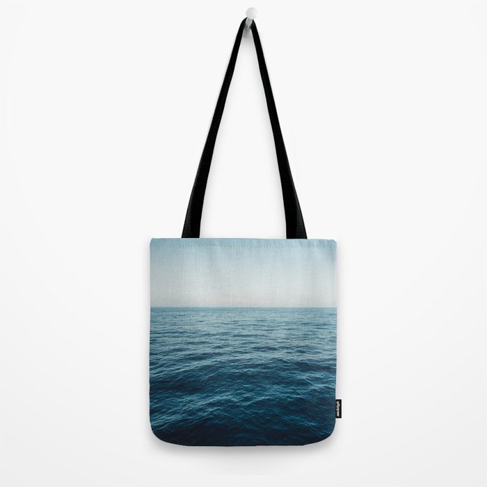 ocean, water, blue sky  -  horizon over water - seascape photography Tote Bag Gallery Image 2