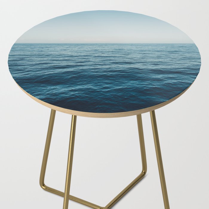 ocean, water, blue sky  -  horizon over water - seascape photography Side Table Gallery Image 2