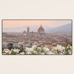 Sunset In Florence, Tuscany Photo | Il Duomo Cathedral In Soft Pastel Colors Art Print | Italy Travel Photography Desk Mat Gallery Image 3