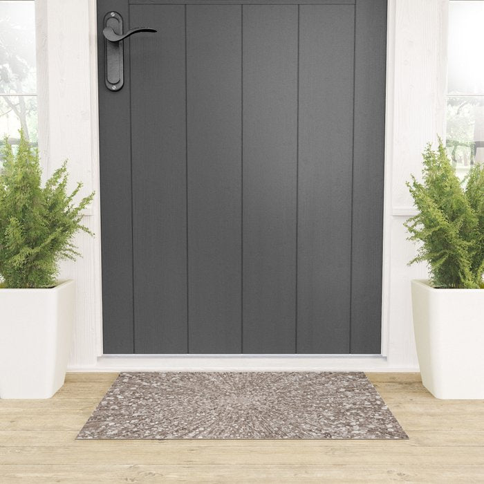Glitz Supernova Champagne Welcome Mat Gallery Image 3