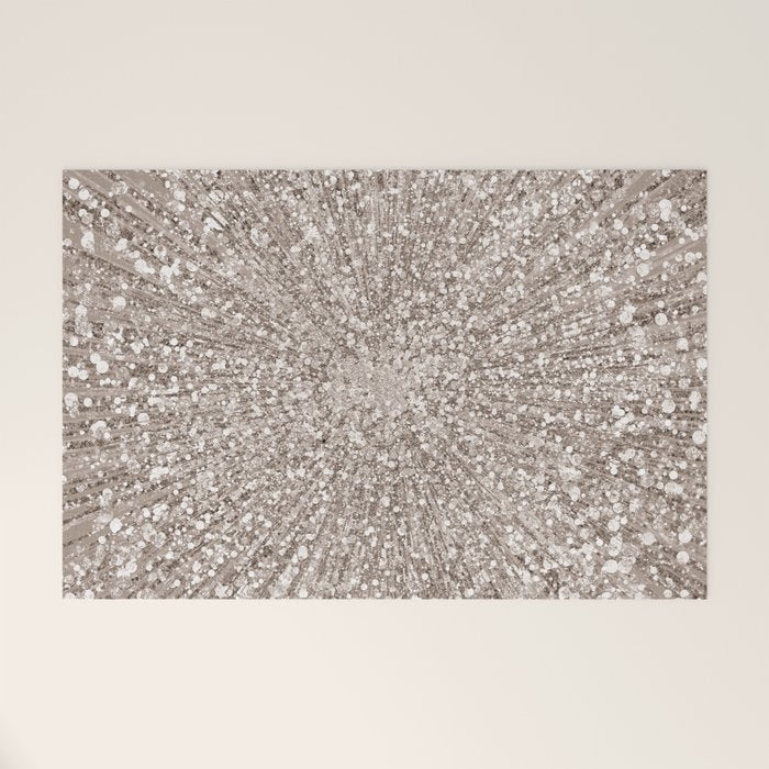 Glitz Supernova Champagne Welcome Mat Gallery Image 1