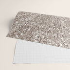 Glitz Supernova Champagne Wrapping Paper Gallery Image 2