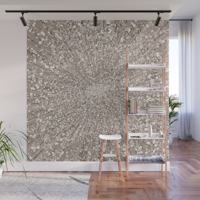 Glitz Supernova Champagne Wall Mural Gallery Image 1