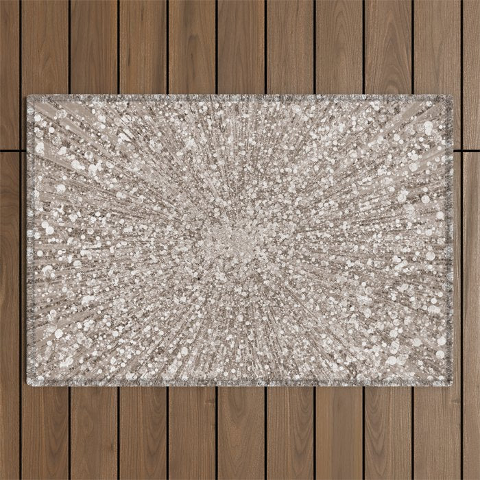 Glitz Supernova Champagne Outdoor Rug Gallery Image 1