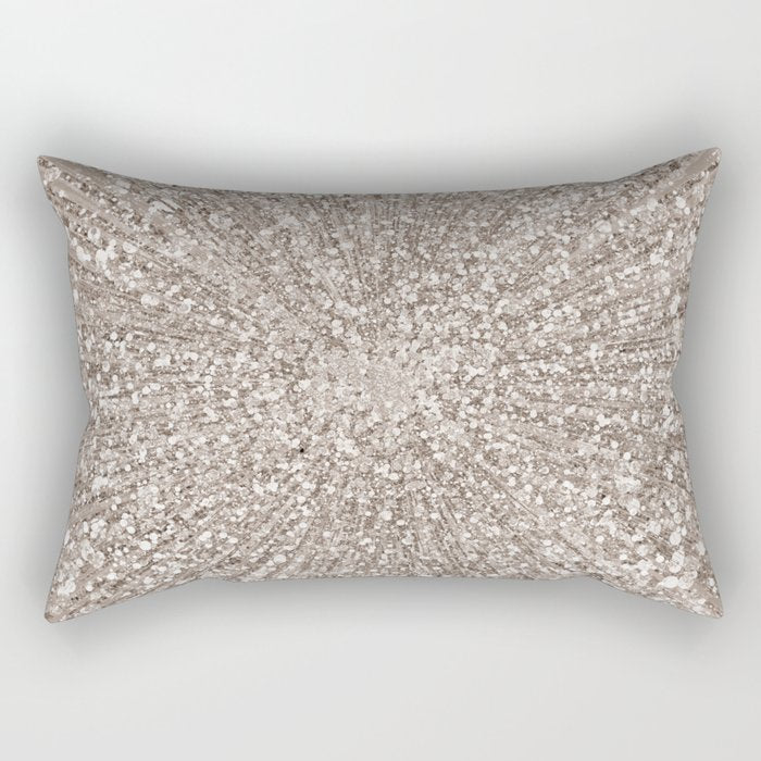 Glitz Supernova Champagne Rectangular Pillow Gallery Image 2
