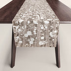 Glitz Supernova Champagne Table Runner Gallery Image 1