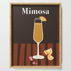 Mimosa Cocktail Serving Tray Gallery Image 1