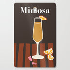 Mimosa Cocktail Cutting Board Gallery Image 1