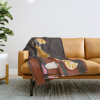 Mimosa Cocktail Throw Blanket Gallery Image 1