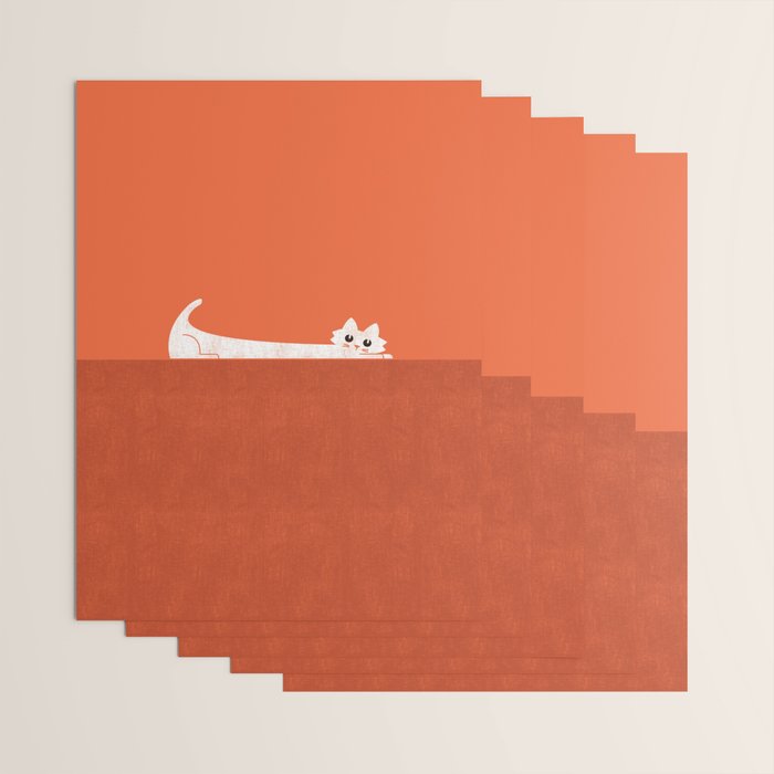Mark's Superpower: cat Superstretch Wrapping Paper Gallery Image 3